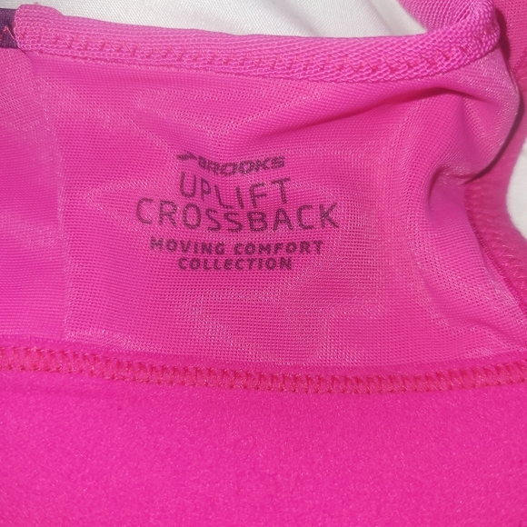 Brooks Pink and Purple Moving Comfort Sports Bra M - Picture 7 of 7